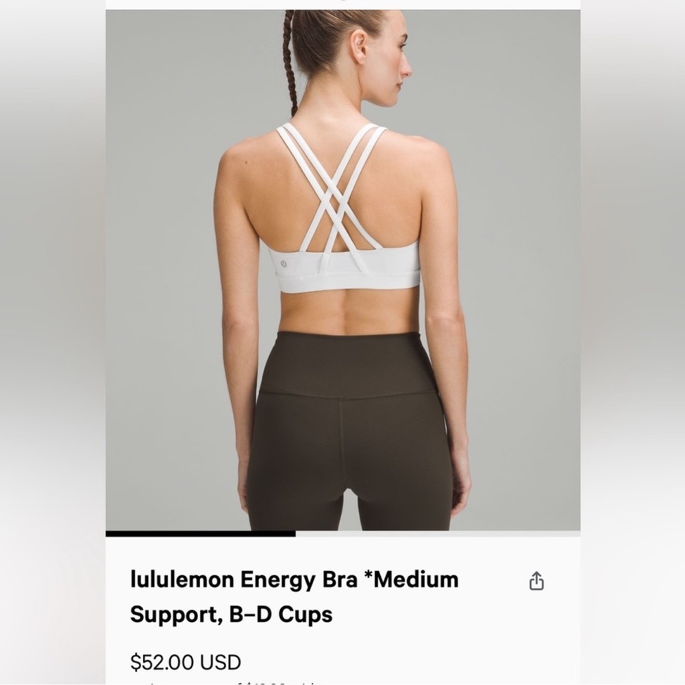 Lululemon Energy sports bra - Picture 2 of 3